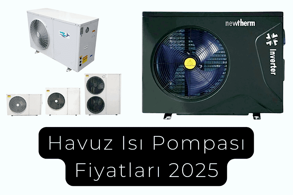 Farklı markaların havuz ısı pompaları ve fiyat karşılaştırmaları.
